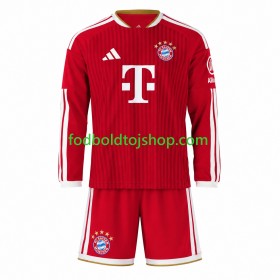 Bayern München Børn Hjemme Fodboldsæt 2026-27 L/S (+ Korte bukser)